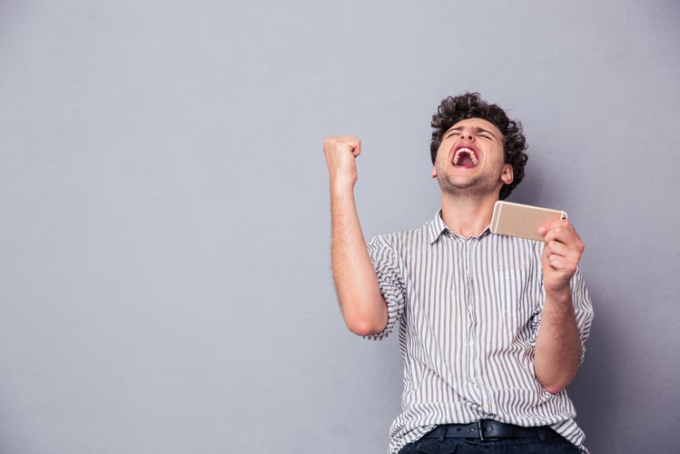 An individual finding great wealth from good health