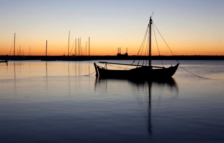 A boat in Safe Harbor