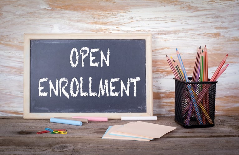 Open Enrollment Sign